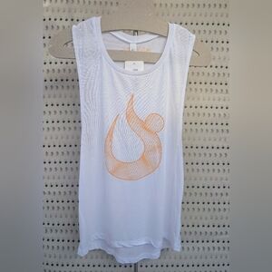 NWT HOTWORX Women's Muscle Tank-White-Small